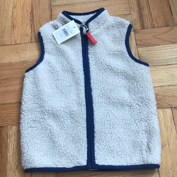 Mini Boden Other - NWT Mini Boden Cosy Borg Fleece Vest